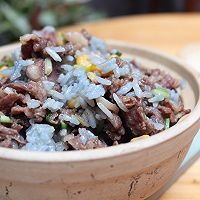 碳火蝶豆兰牛肉饭的做法图解7