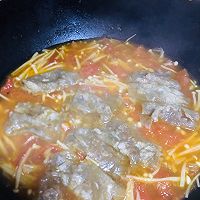 #东古滋味 幸福百味#番茄金针菇肥牛卷的做法图解9