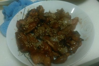 照烧鸡腿肉