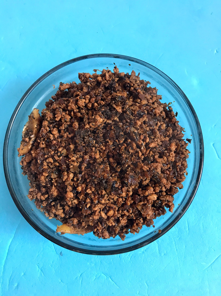 芽菜肉末～宜宾燃面必备的做法