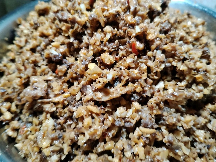 肉沫香菇的做法