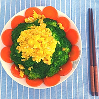 蒜蓉鸡蛋西兰花的做法图解5
