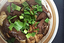 豆腐炖鸭血的做法