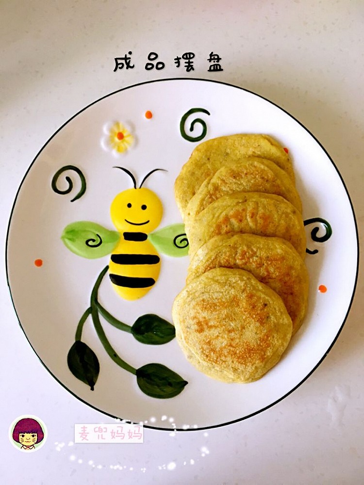 香蕉松饼的做法