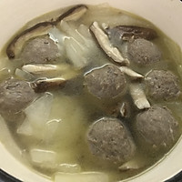 冬瓜香菇牛肉丸汤的做法图解12