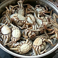 贴秋膘_蒸蟹的做法图解2
