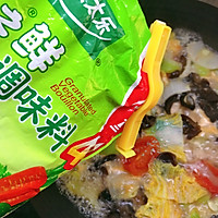 #感恩节烹饪挑战赛#时蔬肉片汤的做法图解13