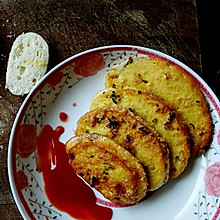 蒜香酥脆馒头片