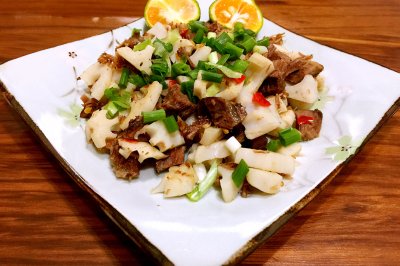 藕炒牛肉