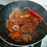 韩式芝士泡菜辣炒年糕的做法图解2