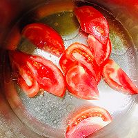 #刘畊宏女孩减脂饮食#木耳菜番茄汤的做法图解4
