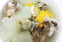 排骨玉米口蘑冬瓜汤的做法