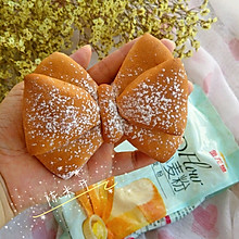 #爱好组-高筋#一次发酵蝴蝶结面包