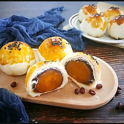 巨好吃•蛋黄酥  教程来啦不看后悔