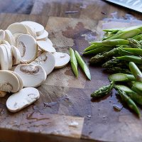 低脂健康的美味～芦笋磨菇炒虾仁的做法图解6