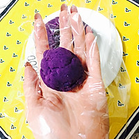 紫薯茶巾的做法图解3