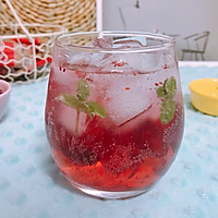 #轻饮蔓生活#蔓越莓气泡饮的做法图解5