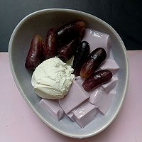 紫薯奶冻波波希腊酸奶碗。的做法图解5