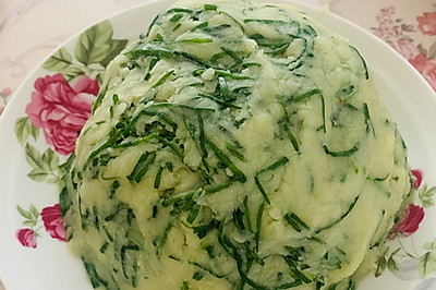 沙葱土豆泥