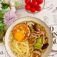 丝瓜肉丝面的做法图解13
