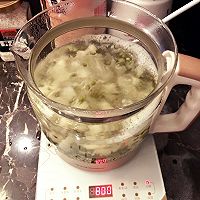 银耳绿豆雪梨粥的做法图解5