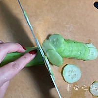 凉拌黄瓜 纯净素食的做法图解2