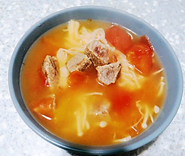 可以放心喝汤的西红柿炖牛腩～下饭不油腻的做法
