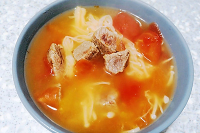 可以放心喝汤的西红柿炖牛腩～下饭不油腻