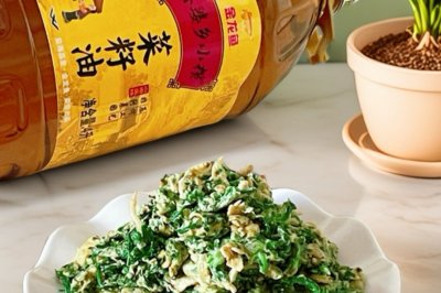 一道春味/荠菜炒鸡蛋