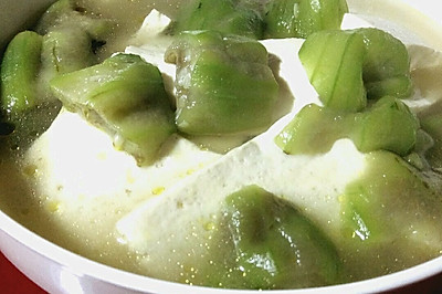 丝瓜豆腐汤