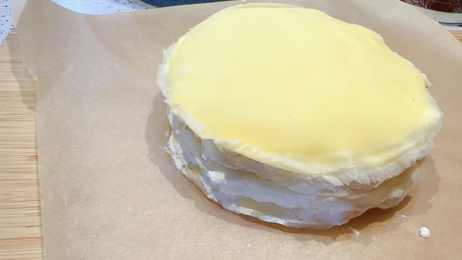 超级简单平底锅就能做千层蛋糕皮做法的做法