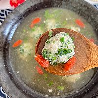 #春天的鲜味#荠菜肉丸汤的做法图解17