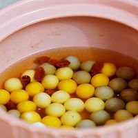 #一道菜表白豆果美食#水果酒酿圆子的做法图解4