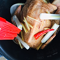 电饭锅烤鸡的做法图解8