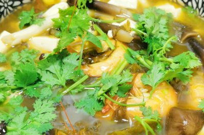 豆腐菌菇汤