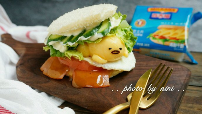 懒蛋蛋三明治