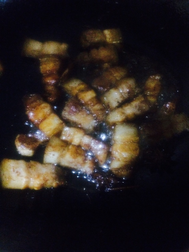 水笋烧肉的做法图解5