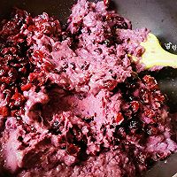 #名厨汁味，圆中秋美味#紫薯蔓越莓月饼的做法图解5