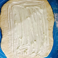葱香海苔肉松吐司面包的做法图解5