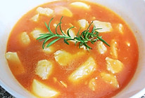 夏日开胃的新手小白菜谱——番茄巴沙鱼豆腐汤的做法