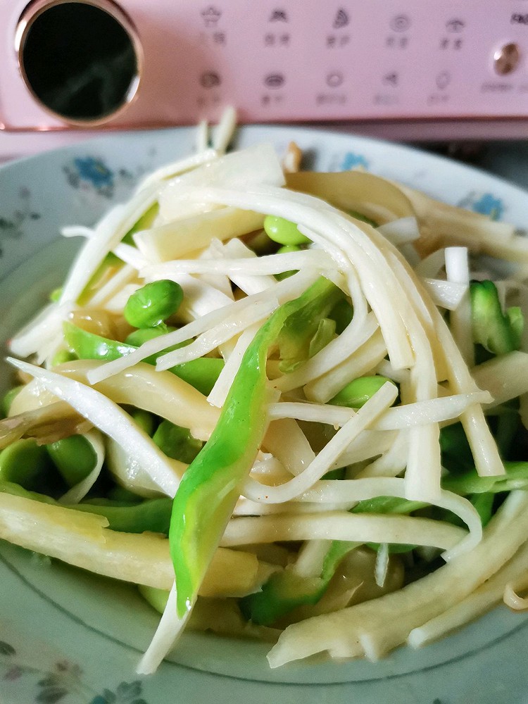 清爽夏日菜～炒素三丝的做法