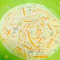 胡萝卜鸡蛋早餐饼的做法图解8