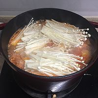 番茄肉丸菌菇汤的做法图解8