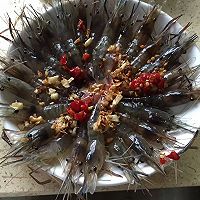 蒜蓉虾的做法图解2