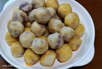 紫薯奶酪土豆球（烤箱版）的做法