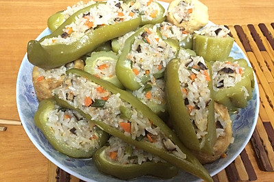酿豆腐、辣椒、凉瓜