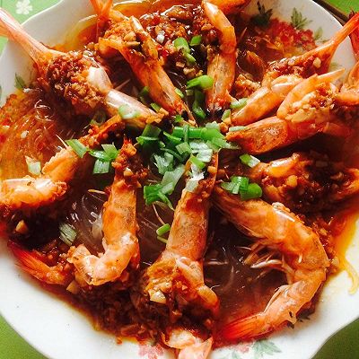 蒜蓉粉丝虾（家常版）