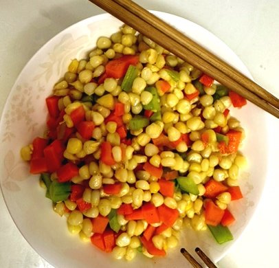 没有松仁的松仁玉米