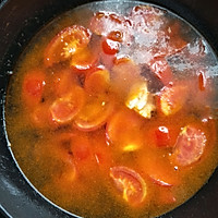 番茄丸子汤的做法图解3