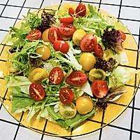 拌个简单的蔬菜沙拉的做法图解2